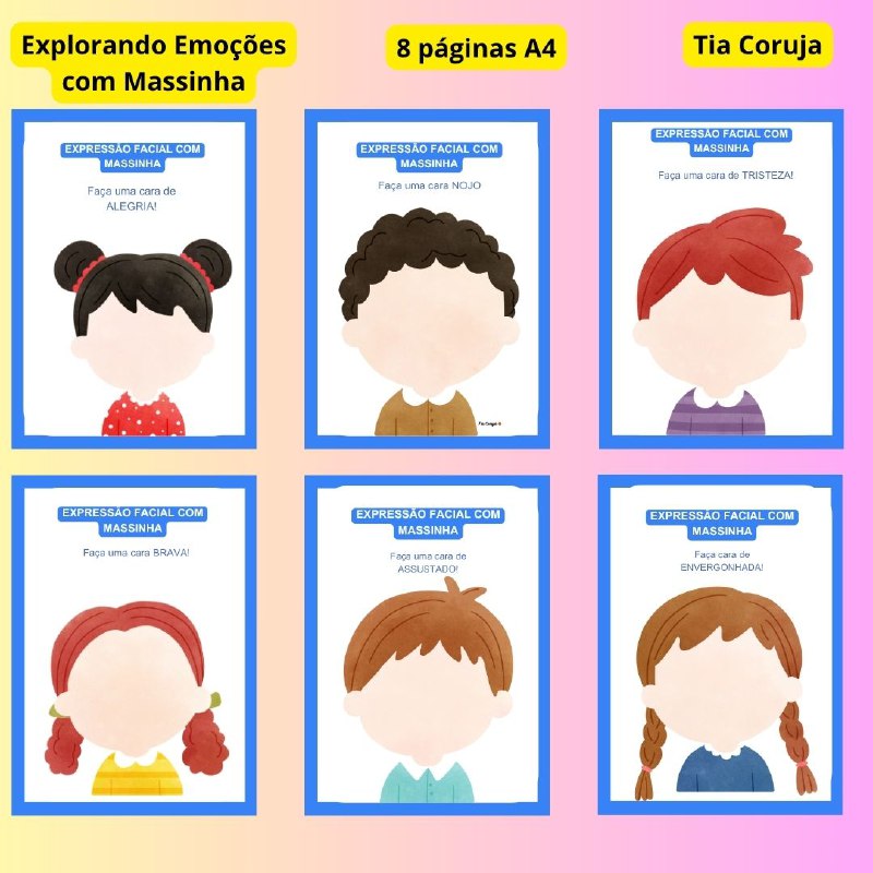 Explorando Emoções com Massinha