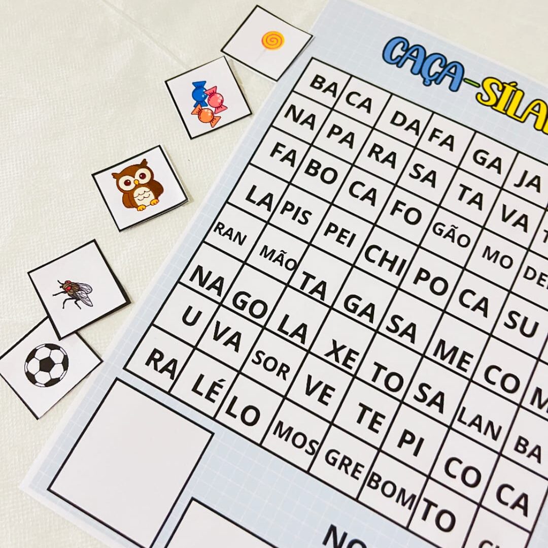 CAÇA-SÍLABAS ILUSTRADO