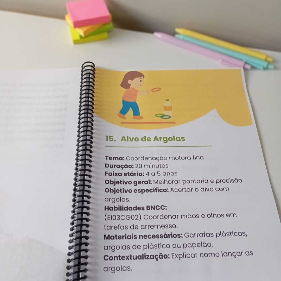 APOSTILA - 20 BRINCADEIRAS PARA EDUCAÇÃO INFANTIL