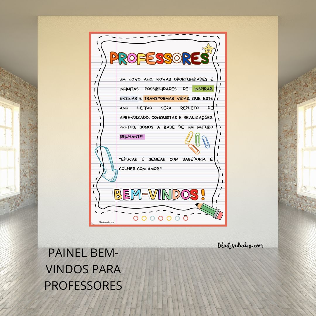 Bem-vindos - Professores
