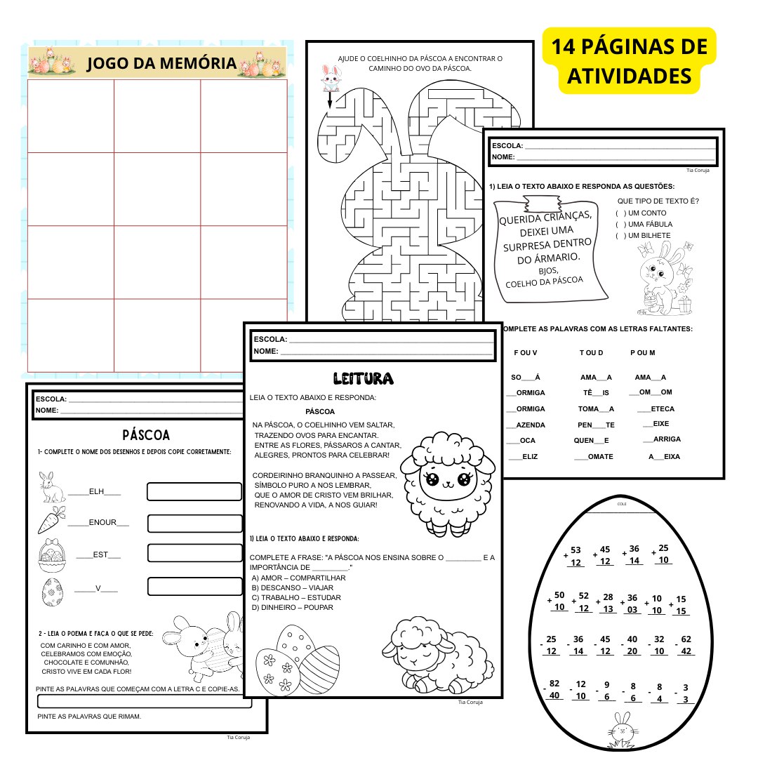 Kit Páscoa Criativa