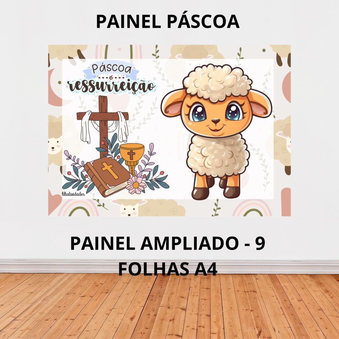 Painel Páscoa é Ressurreição