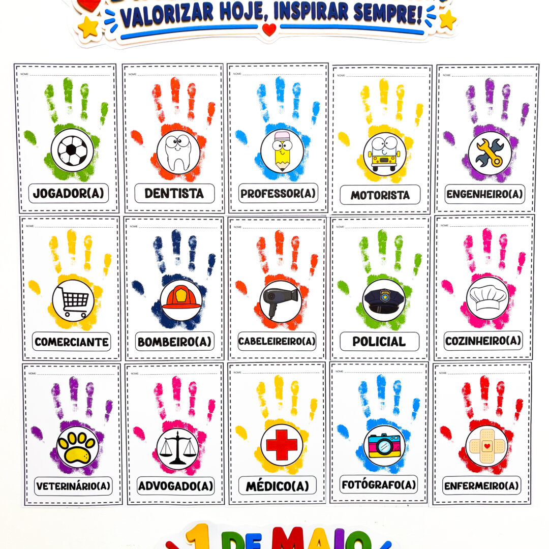 Atividades Dia do trabalhador