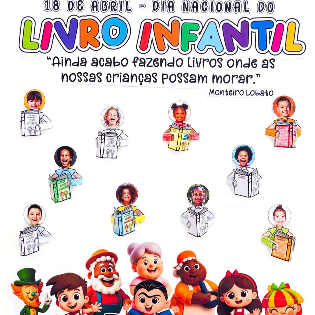 Painel Interativo - Dia Nacional do Livro Infantil