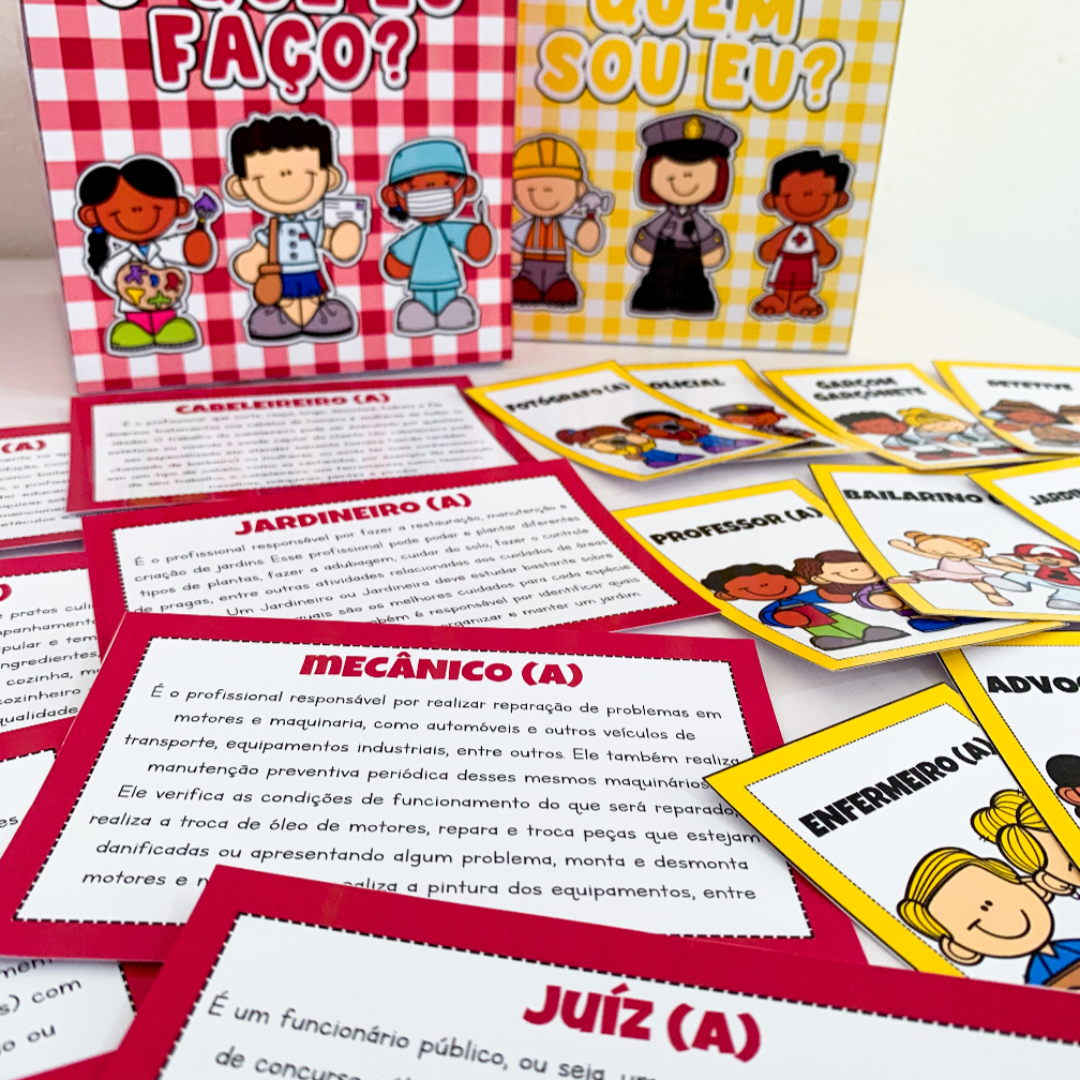 Combo Caixas das Profissões