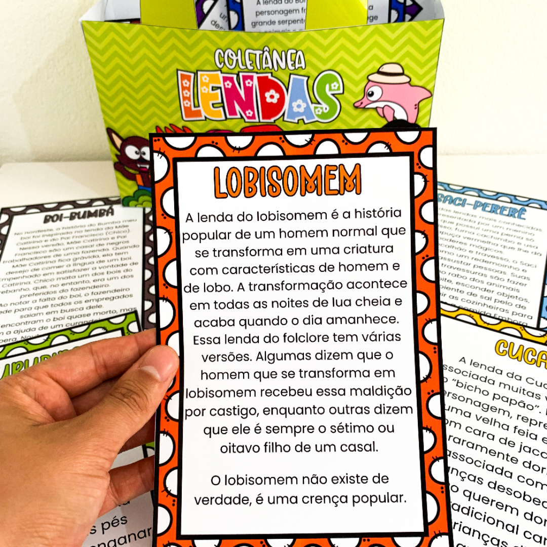 Sacola coletânea de lendas