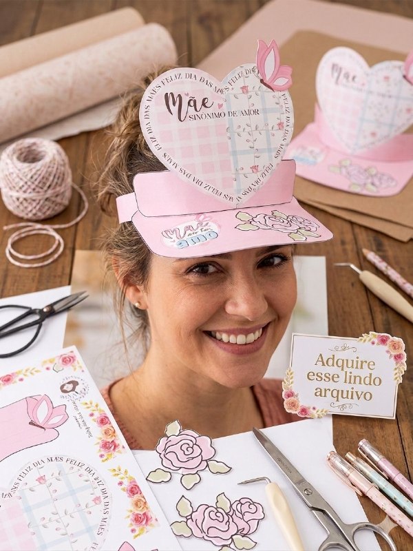 Kit Viseira Dia das Mães