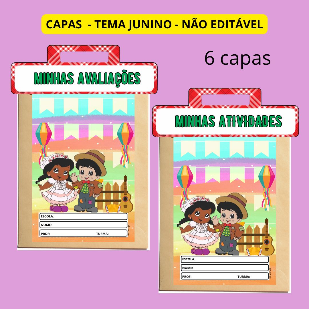 Kit Capas Temáticas Juninas