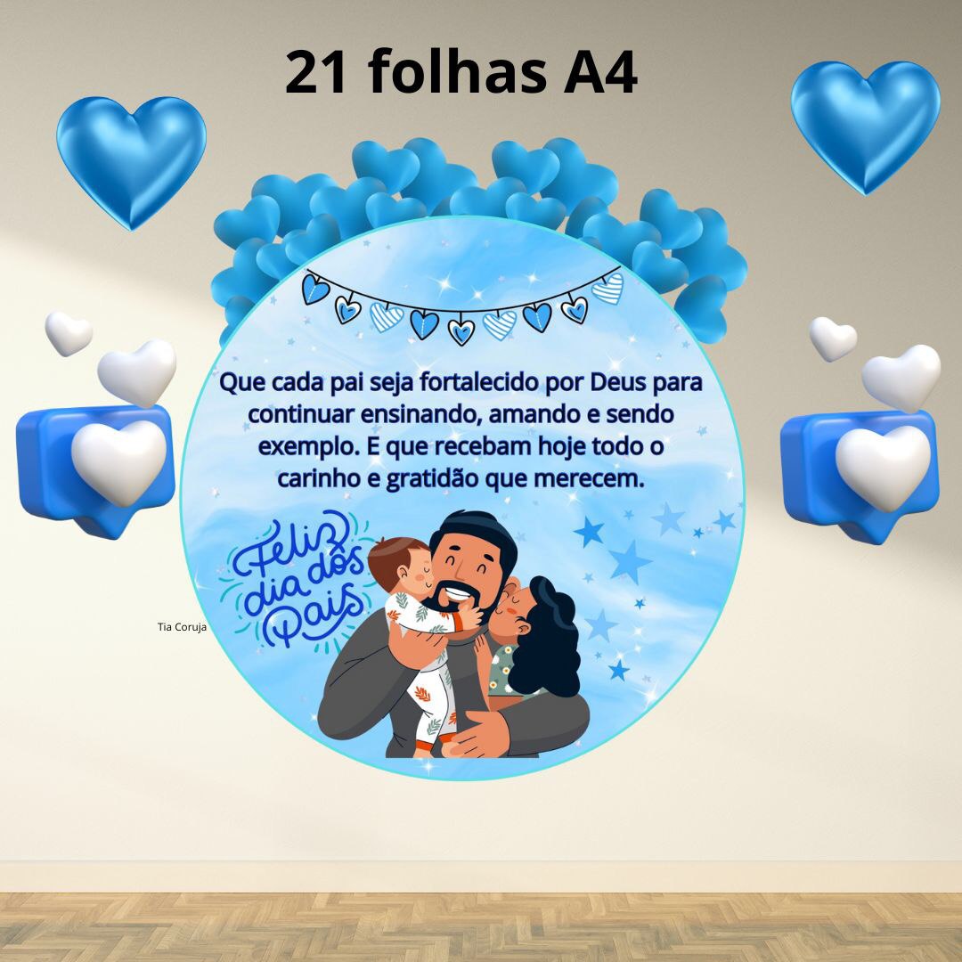 Painel Ampliado para o Dia dos Pais
