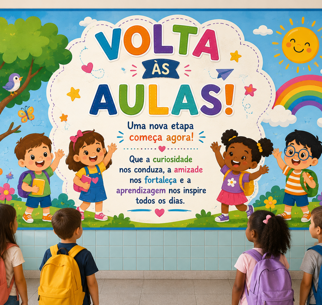 Painel Volta às Aulas