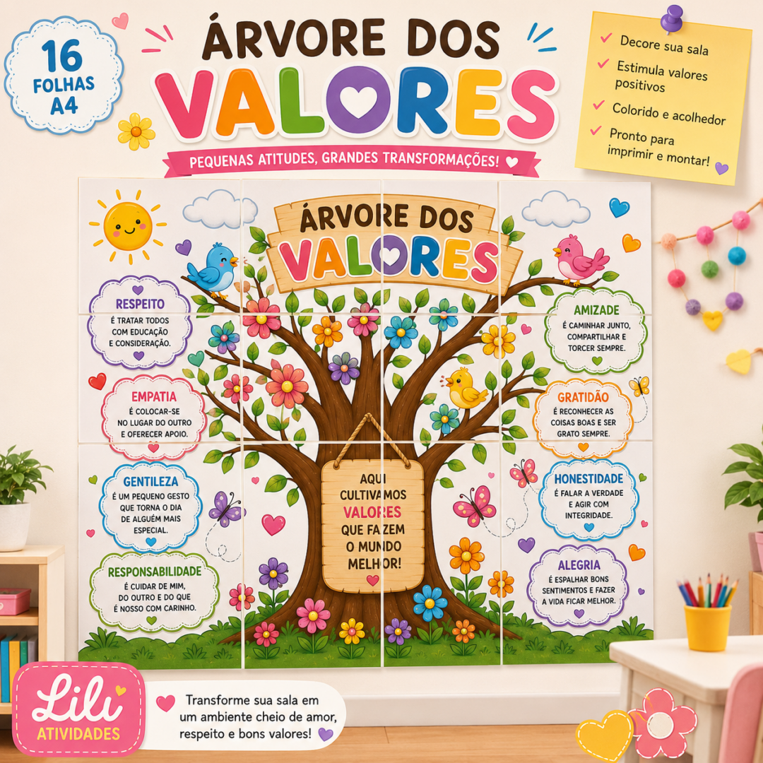Painel Árvore dos Valores