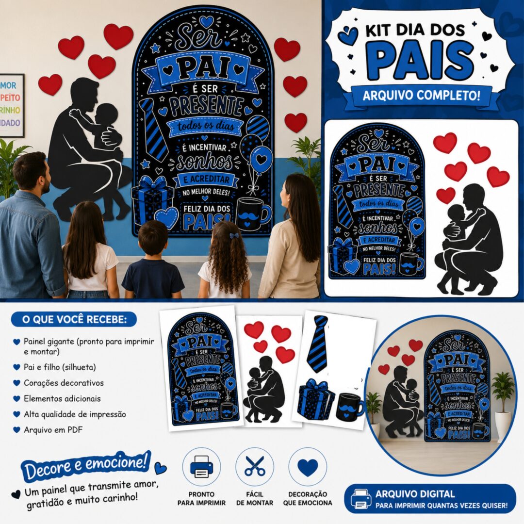 PAINEL DECORATIVO – DIA DOS PAIS
