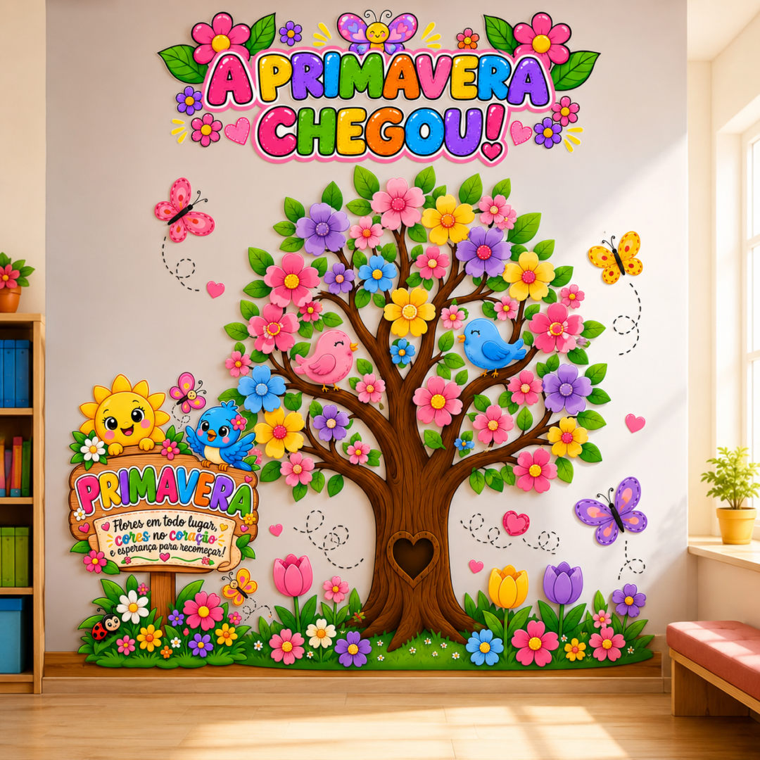 PAINEL A PRIMAVERA CHEGOU