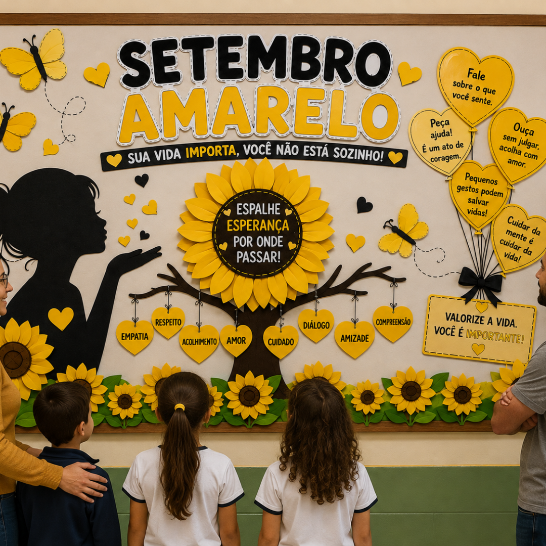 PAINEL SETEMBRO AMARELO