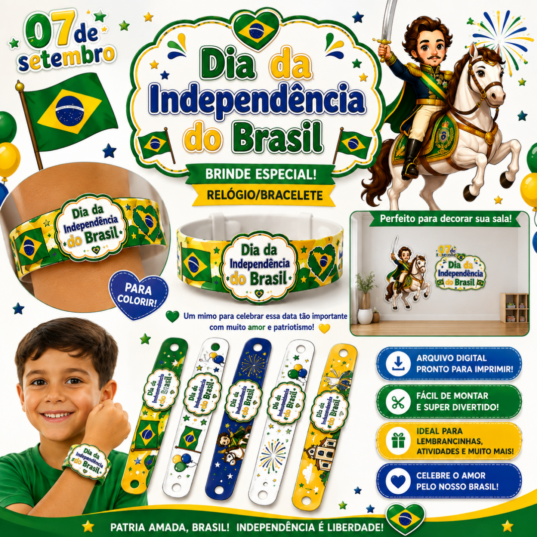 PAINEL DIA DA INDEPENDÊNCIA DO BRASIL – 07 DE SETEMBRO