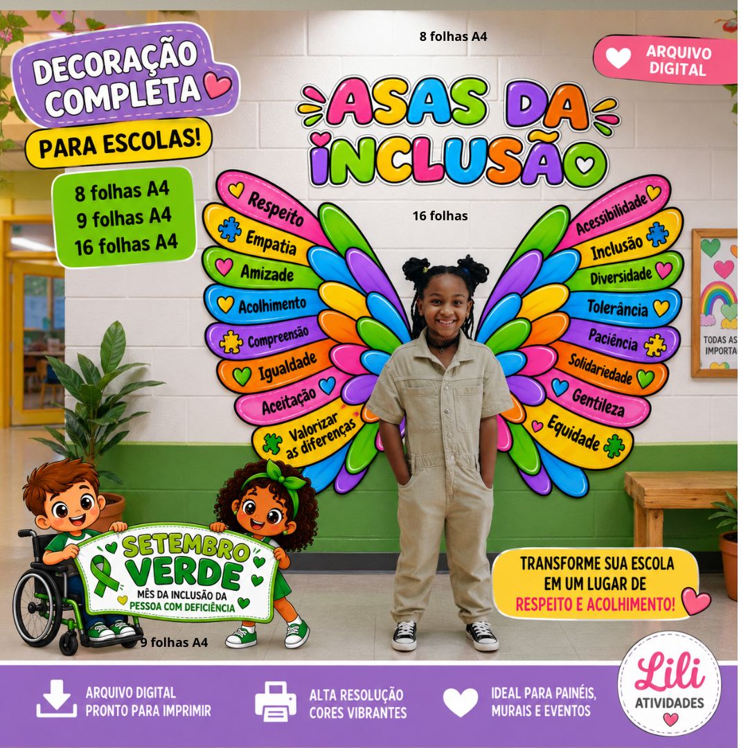 SETEMBRO VERDE - ASAS DA INCLUSÃO