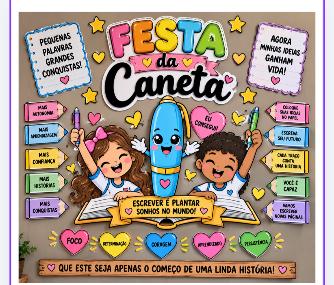FESTA DA CANETA – Celebrando novas conquistas