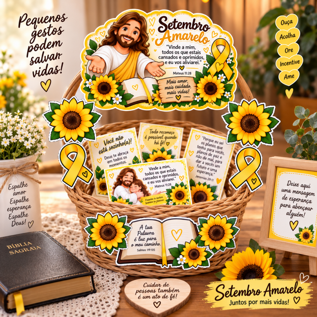 Cesta Bíblica – Setembro Amarelo