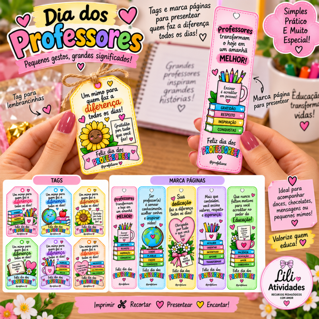 Lembrancinhas – Dia dos Professores