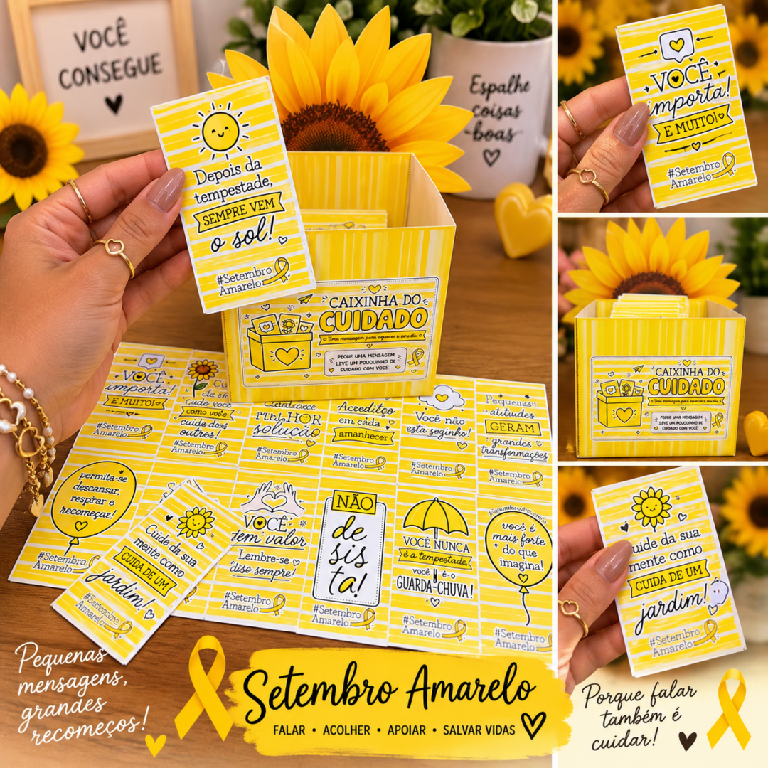 CAIXINHA DO CUIDADO – SETEMBRO AMARELO