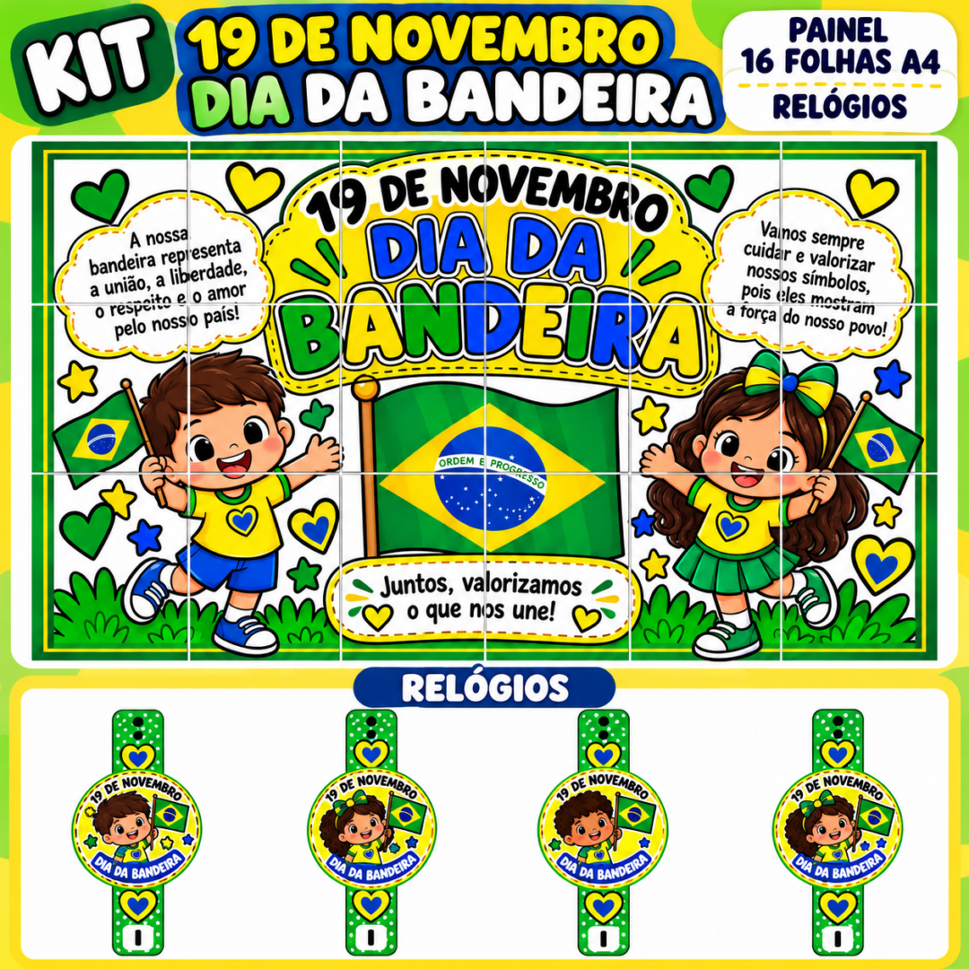 KIT DIA DA BANDEIRA – 19 DE NOVEMBRO