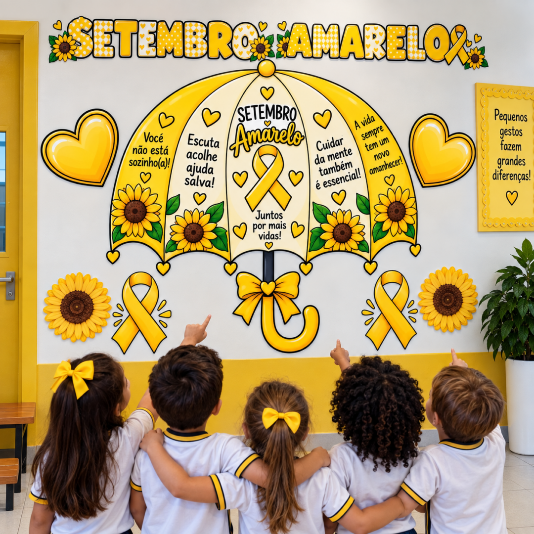 PAINEL SETEMBRO AMARELO – JUNTOS POR MAIS VIDAS
