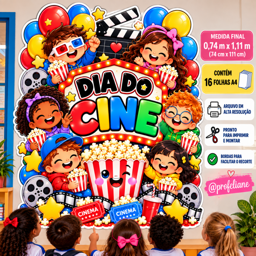 🎬🍿 PAINEL DIA DO CINE 🍿🎬