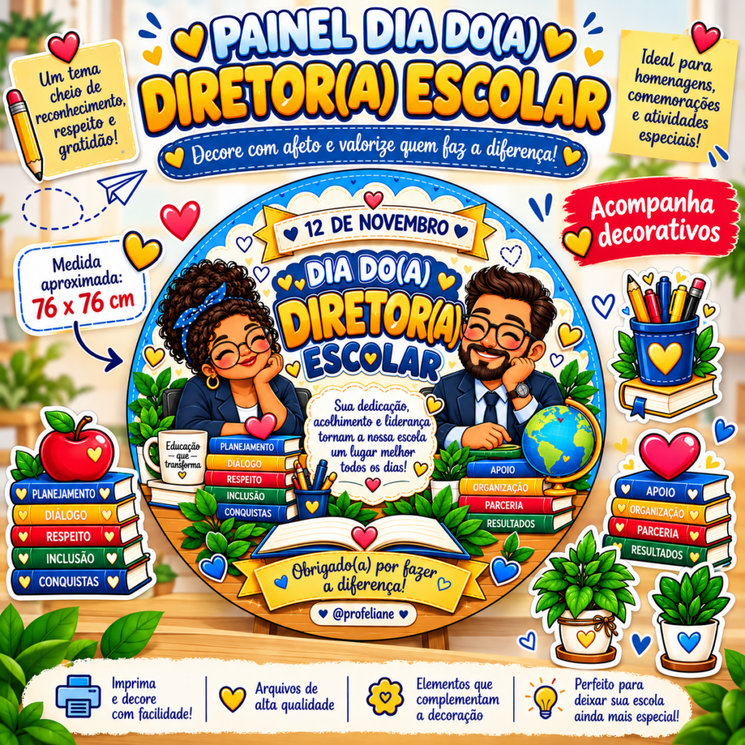 PAINEL DIA DO(A) DIRETOR(A) ESCOLAR