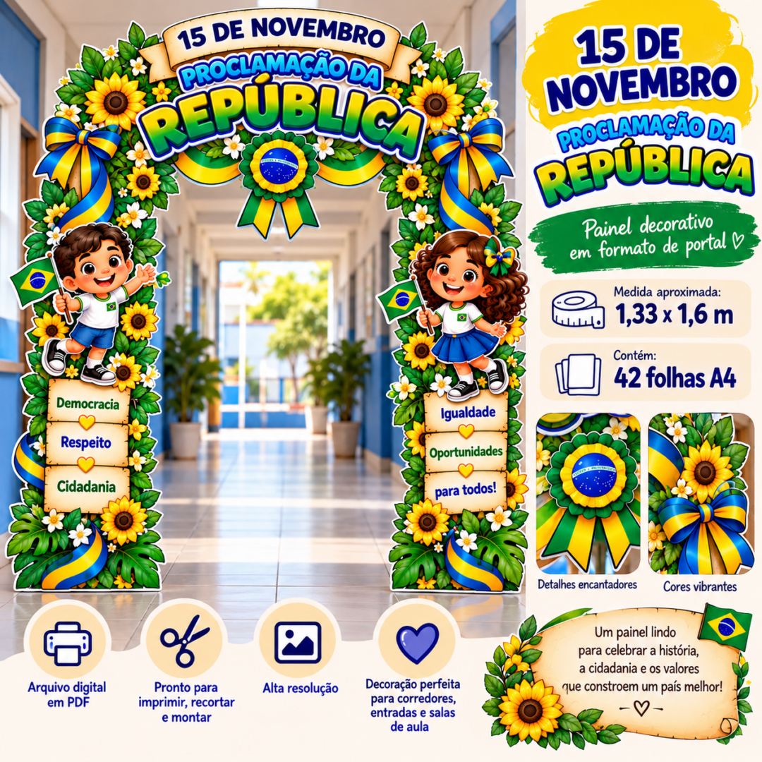 PAINEL PROCLAMAÇÃO DA REPÚBLICA – 15 DE NOVEMBRO